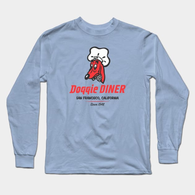 Doggie Diner Long Sleeve T-Shirt by JCD666